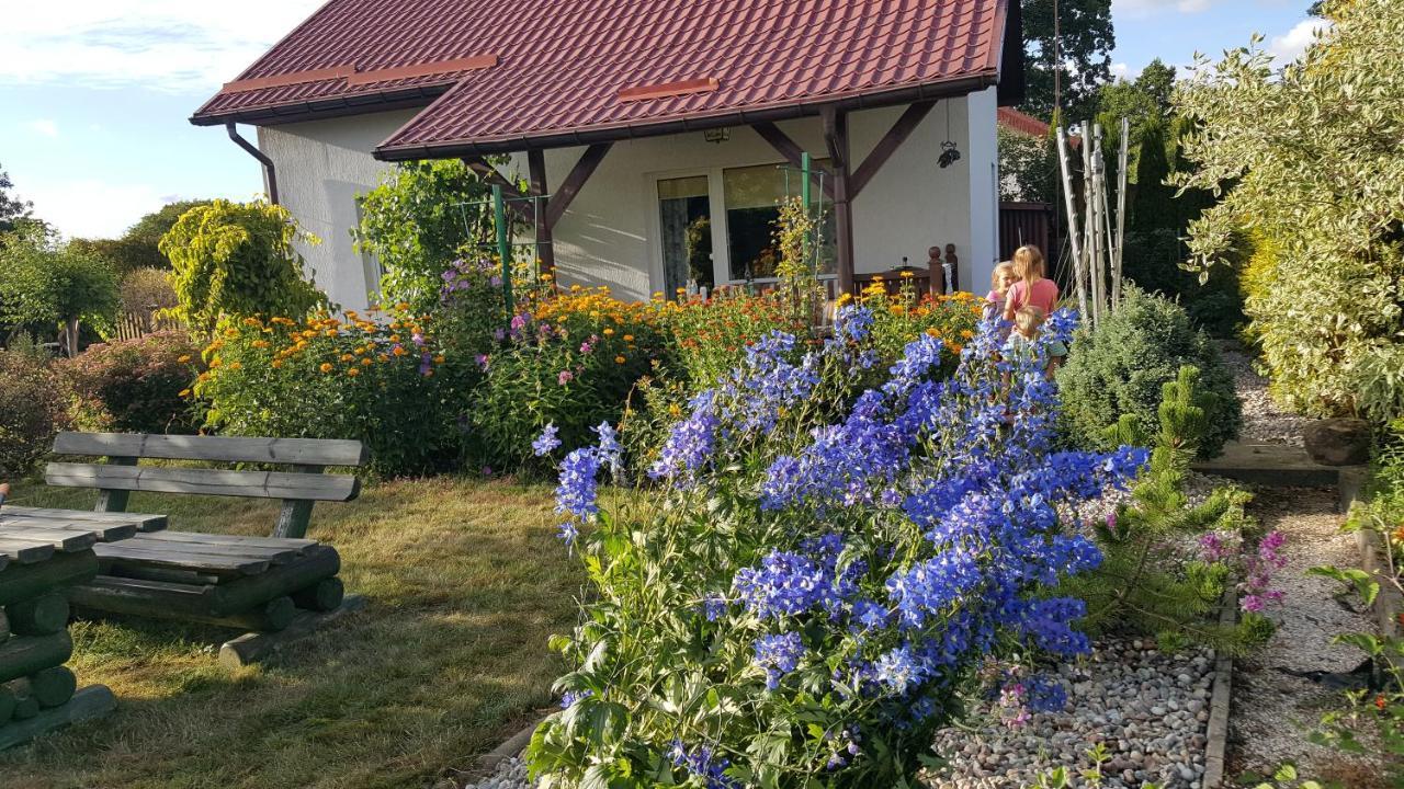 Domek Nad Jeziorem Bystrzyna Świdwin Exterior foto